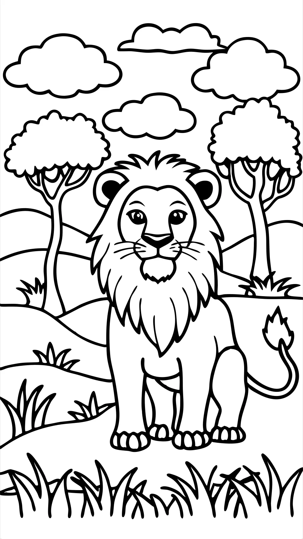 Páginas para colorear de Lion King